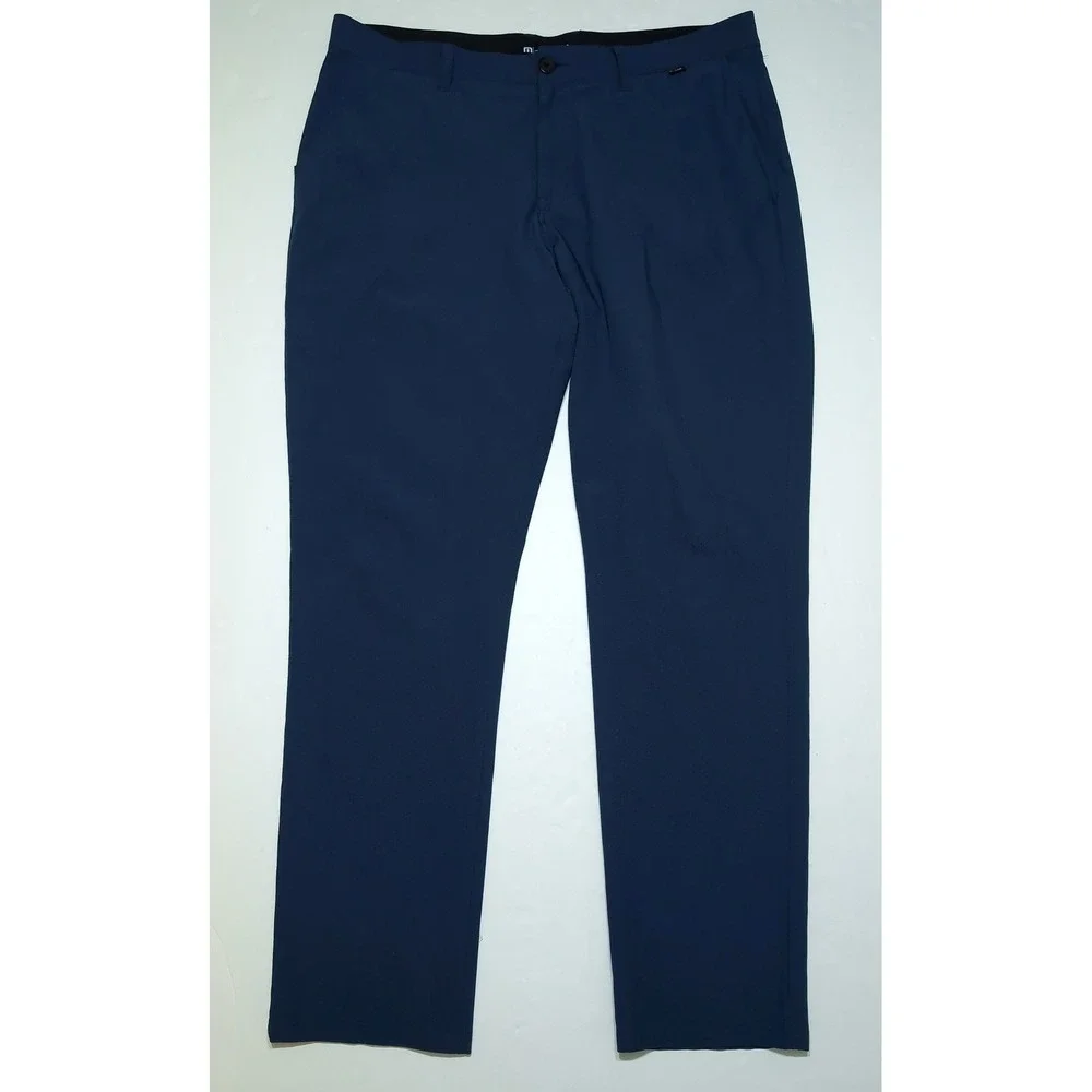 TRAVIS MATHEW Performance Golf Pants Navy Blue ~ 38 x 32